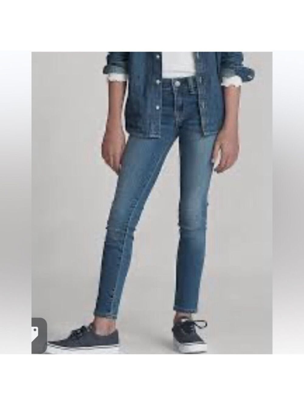 Ralph Lauren Aubrie Denim blue Leggings with Sleek Design